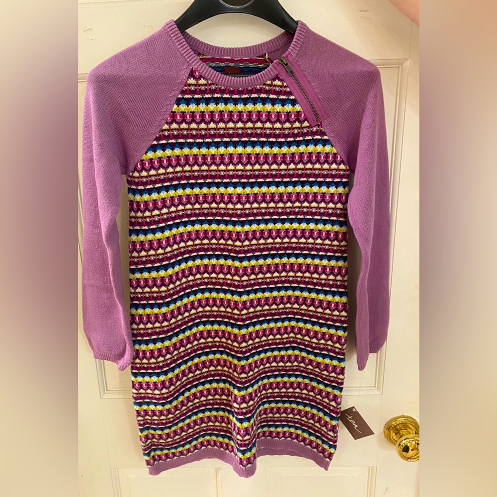 Tea Collection Girls size 12 Sweater Dress